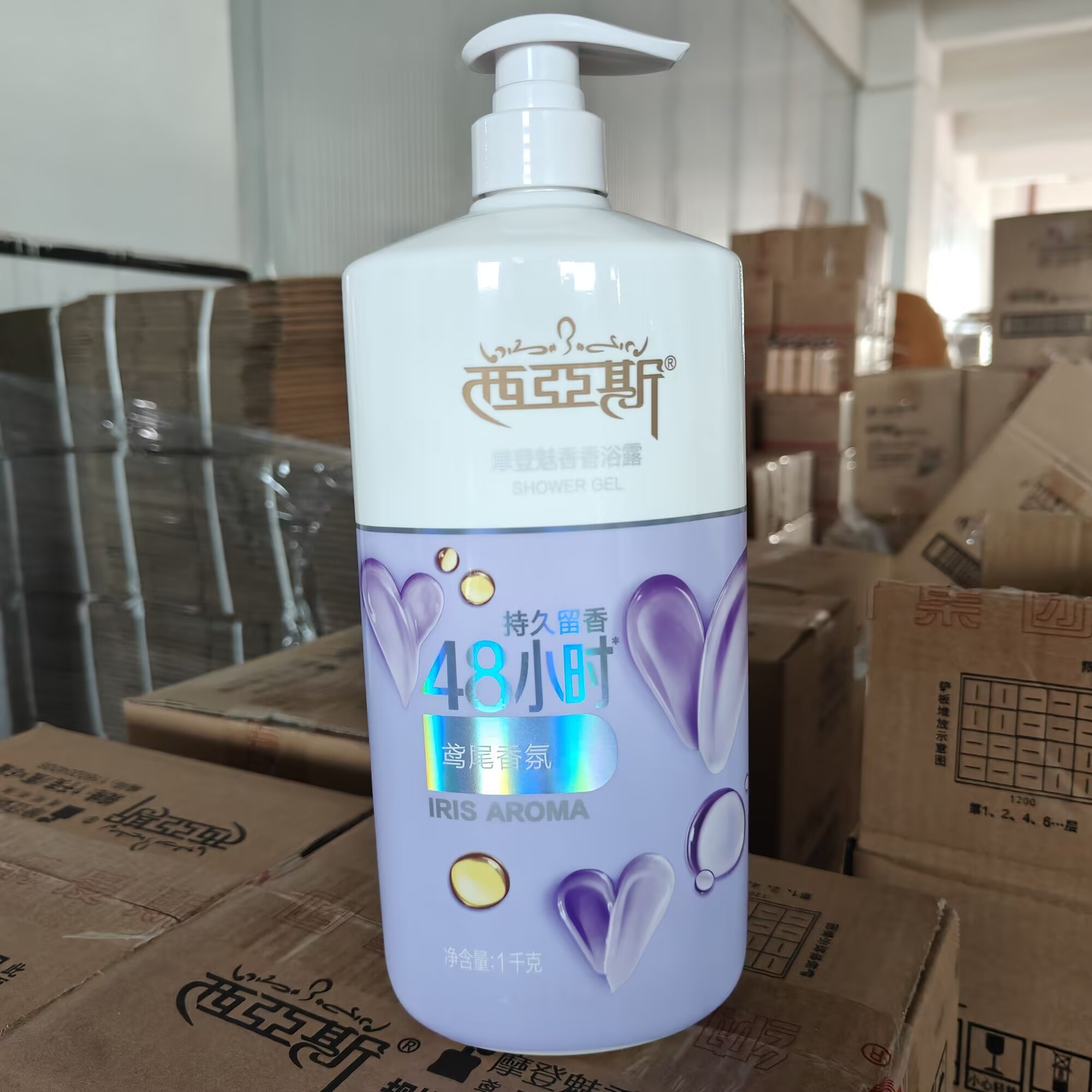 Perfume Fragrance Body Wash - 1000ML Perfume Shower Gel Romantic Encounter