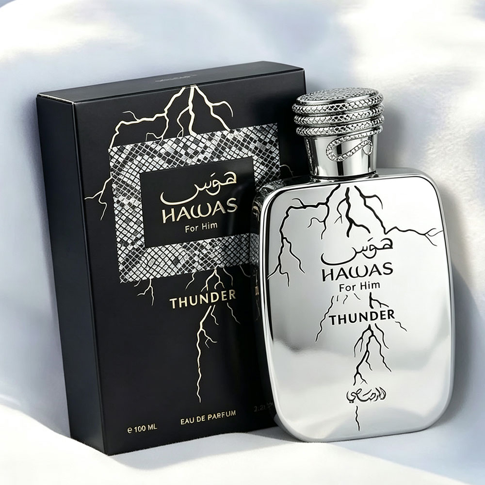Best Perfume Fragrance - Rasasi Hawas Thunder Perfume Men's EDP