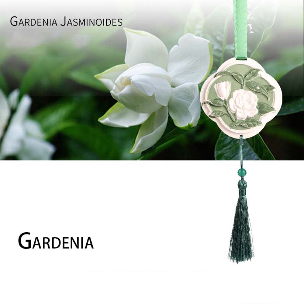 Perfume Gardenia Fragrance - Car fragrance pendant Osmanthus Gardenia Osmanthus