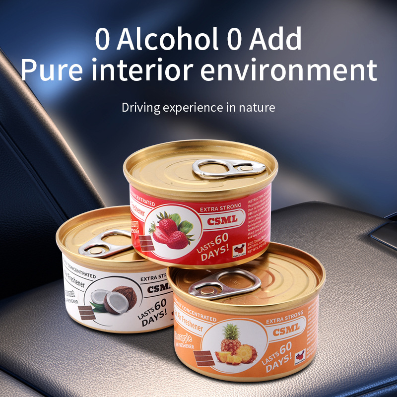 Best Perfume Fragrance - Best-selling Wooden Block Canned Car Aromatherapy
