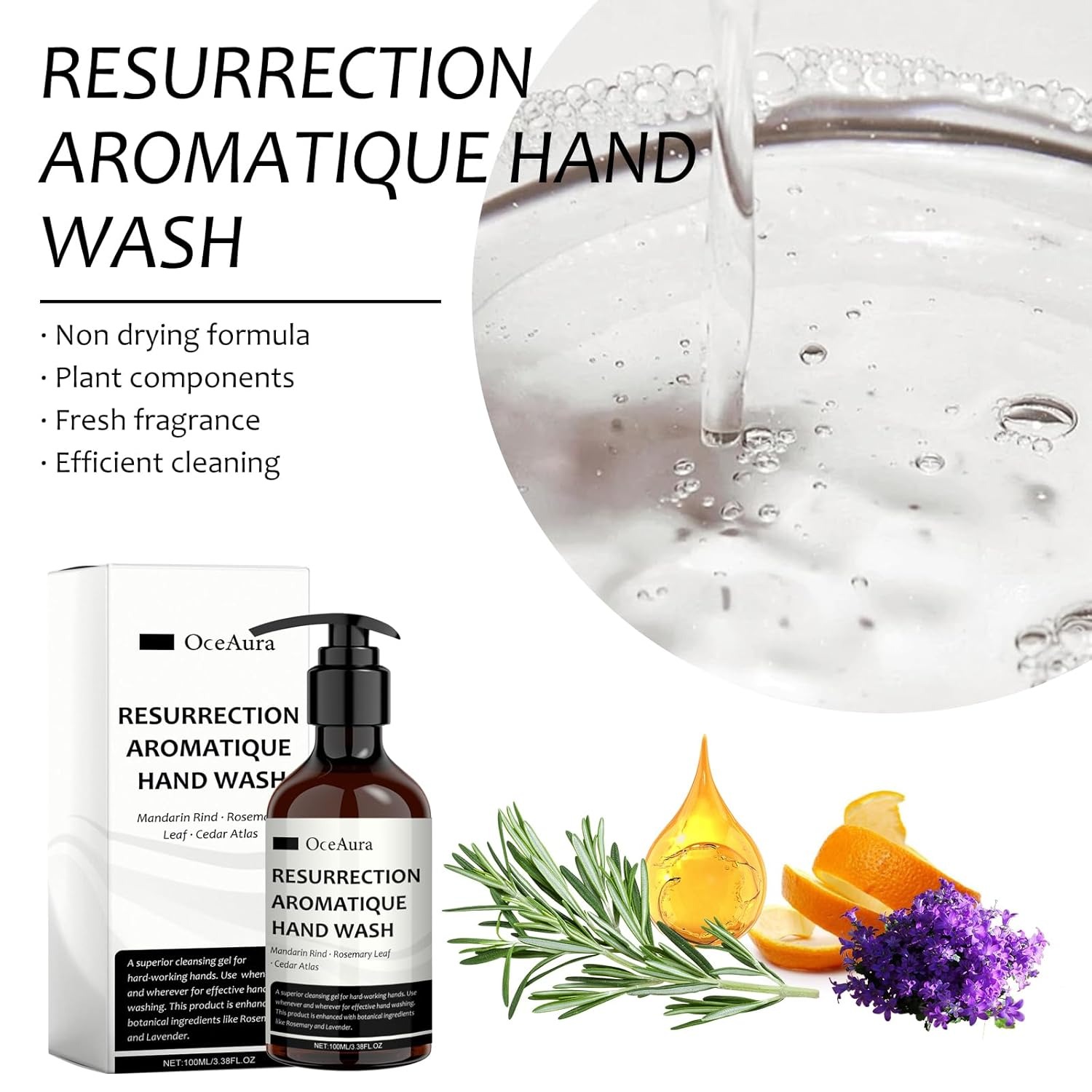 100ML Aromatic Hand Sanitizer  - Perfume Fragrance Body Wash 评论和价格