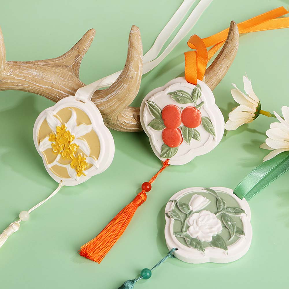 Car fragrance pendant Osmanthu - Perfume Gardenia Fragrance 评论和价格